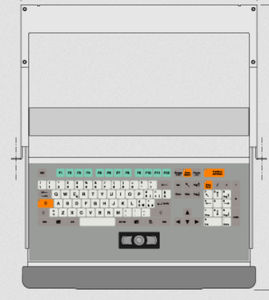 Tastatur auf Einschub