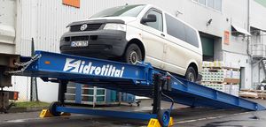 Rampe für Fahrzeuge