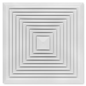 quadratische Luftdurchlass