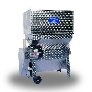 Abbeermaschine mit Quetschgruppe