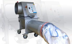 mobiler Sackkompaktiermaschine 1