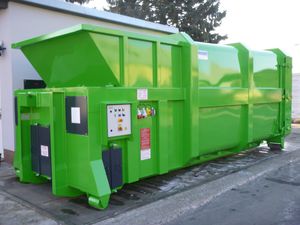 Müllpresse für Mischabfall 1