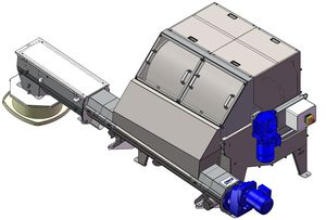 Siebmaschine für Recyclingprodukte