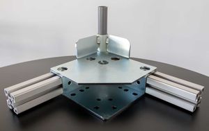 Verbindungselement für Aluminiumprofile 1