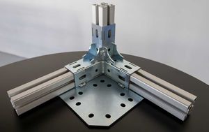 Verbindungselement für Aluminiumprofile 1