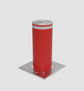 halbautomatischer versenkbarer Poller