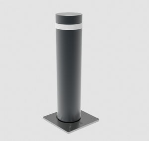 halbautomatischer versenkbarer Poller