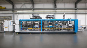 Rollen-Thermoformmaschine / für Verpackung / automatisch