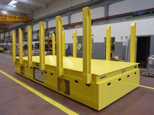 batteriebetriebener selbstfahrender Wagen