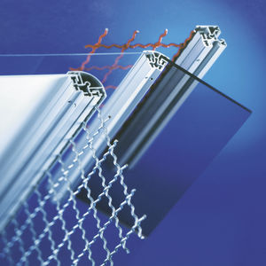 Aluminiumprofil / rechteckig / flach / rund