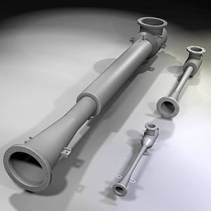 hybrider Venturi-Ejektor