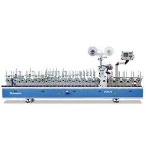 Beschichtungsmaschine zum Furnieren von Holzprofilen