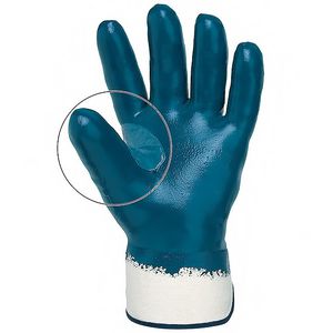 Handschuh für Materialumschlag