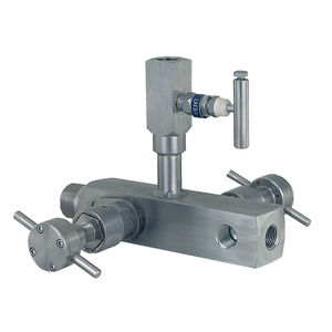 Ventil für Instrumentierung / Nadel / manuell / double block and bleed
