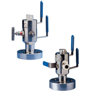 Ventil für Instrumentierung / Nadel / manuell / double block and bleed