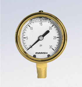 Manometer mit Zifferblatt-Anzeige