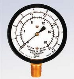 Manometer mit Zifferblatt-Anzeige