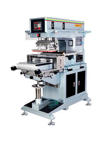 Tampondruckmaschine mit offenem Farbgebersystem