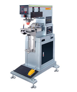 Tampondruckmaschine mit geschlossenem Farbgebersystem / elektro-pneumatisch