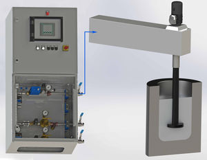 Gas-Regelstation für Impellersystem 1
