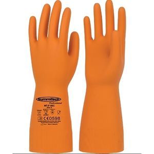 Handschuhe für Materialumschlag
