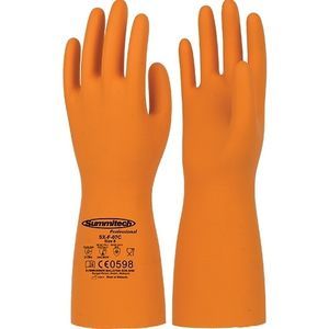 Handschuhe für Materialumschlag