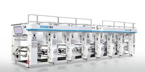 Druckmaschine per Rotogravur