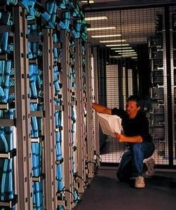 Trennwand für Serverraum 1