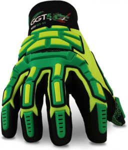 Handschuh für Materialumschlag