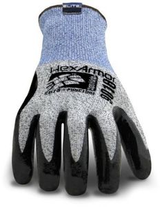 Handschuh für Materialumschlag