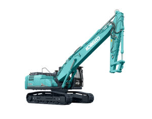mittelgroßer Bagger