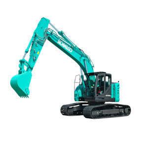 mittelgroßer Bagger