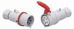 Steckdose und Stecker / IEC 309