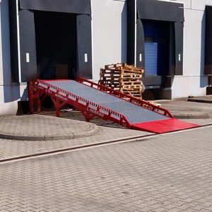 Rampe für Gabelstapler