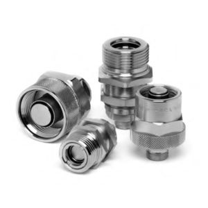 Schraubanschluss / gerade / hydraulisch / aus Kohlenstoffstahl