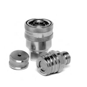 Schnellkupplung / gerade / hydraulisch / aus Kohlenstoffstahl