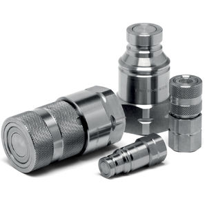 Schnellkupplung / gerade / hydraulisch / Edelstahl