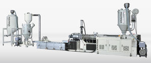 Kunststoffrecyclings-Extrusionsanlage