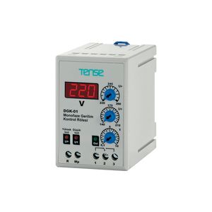 Kontrollrelay für Überspannung / für Unterspannung / DIN-Schienen / digital