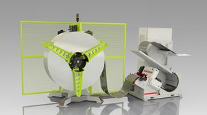 Bandzuführanlage für Magnetband 1