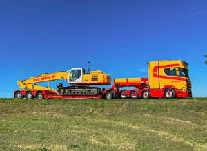 Gooseneck-Sattelauflieger