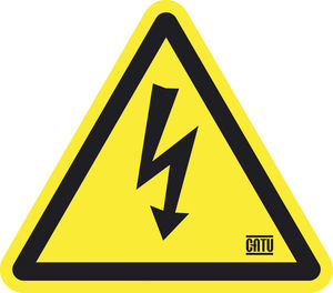 selbstklebender Typenschild / für Sicherheitszwecke / mit Hinweisen