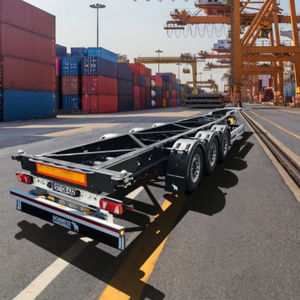 Sattelauflieger für Containertransport