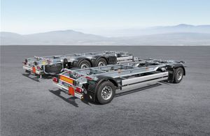 Anhänger für Containertransport