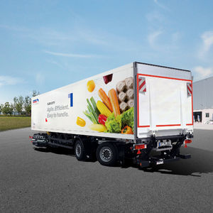 Baumaschinentransporter-Sattelauflieger