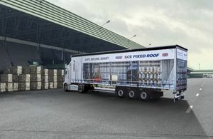 Baumaschinentransporter-Sattelauflieger 1