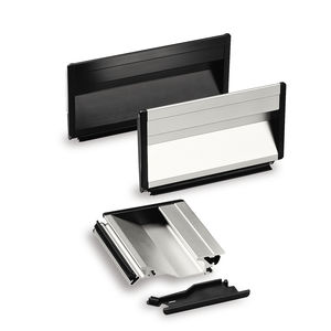 Funktionsgriff / Aluminium / rechteckig / rost einbaufähig