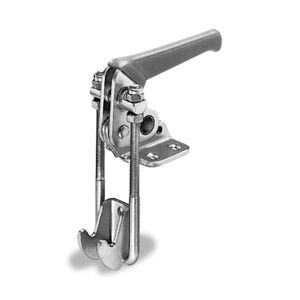 Gegenhalter Schnellspanner / vertikal / mit Verriegelung / Edelstahl