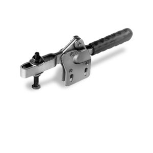 horizontaler Schnellspanner / mit Verriegelung / mit Druckspindel / Stahl