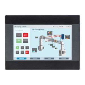 HMI mit resisitivem Touchscreen